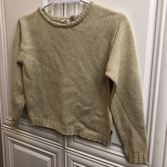 Mexx girls youth gold sweater - Picture 1 of 9